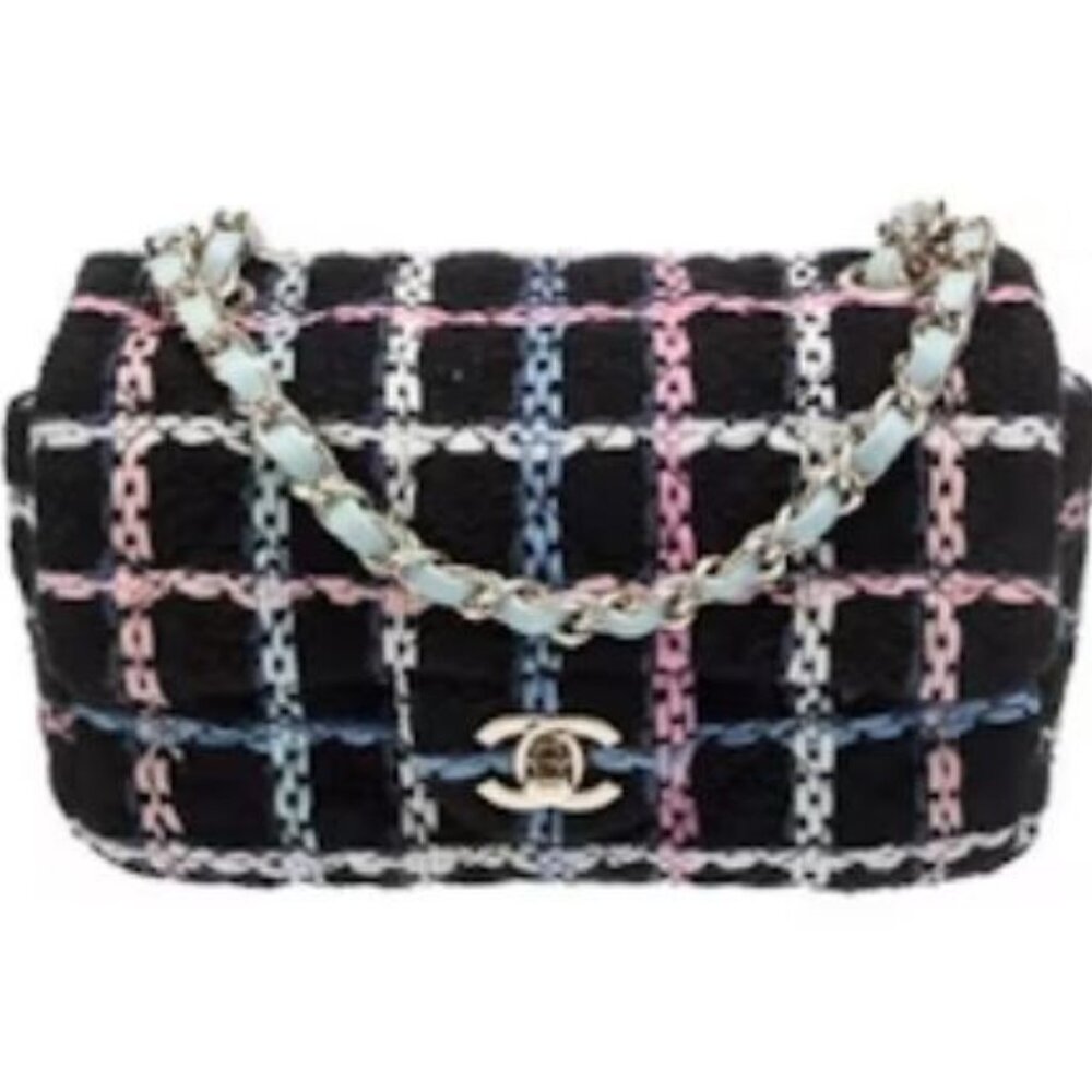 Chanel tweed cross body